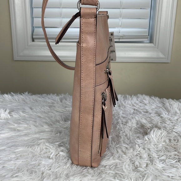INC International Concepts ~ Riverton Messenger Large Crossbody ~ Dusty Rose~NWT - Picture 3 of 11